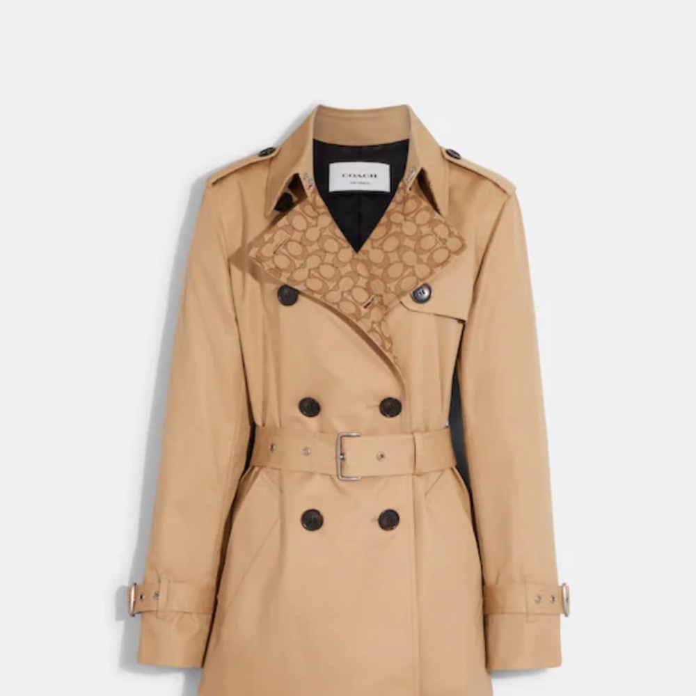 Authentic NWT Coach Trenchcoat